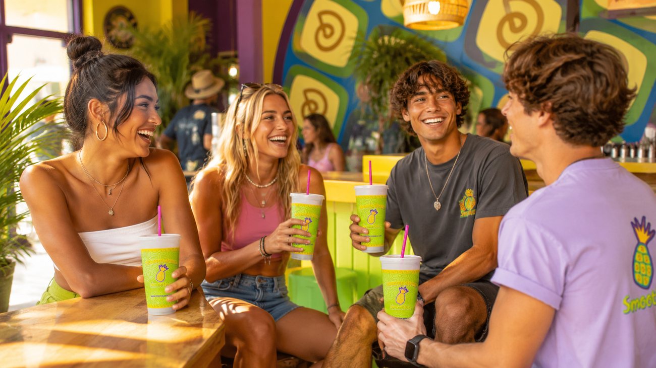 Mango Madness tropical smoothie